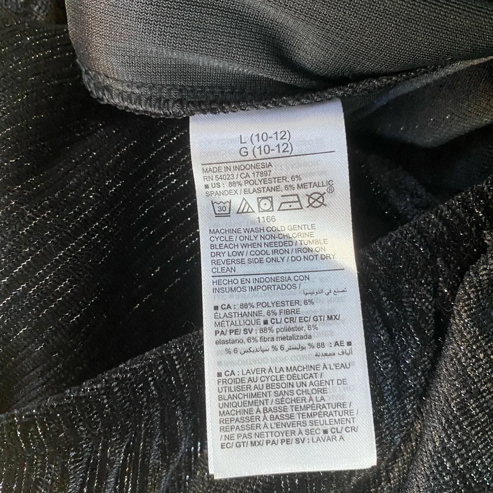 NWT Old Navy Kids Shimmer Black Stretch Jumpsuit